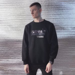 Колос: Свитшот "Лебедь" черный