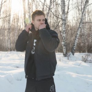 Колос: ветровка "Велкро" черная