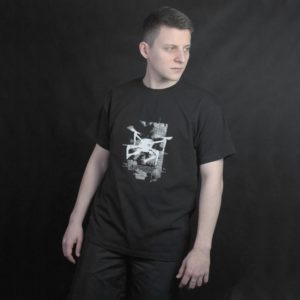 Колос: Футболка "FPV" черная